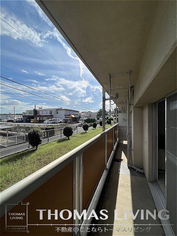 バルコニー　日当たり良好ですよ。