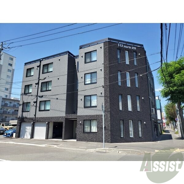 建物外観　札幌市北区北２３条西「ＲＪ　Ｎｏｒｔｈ２３」