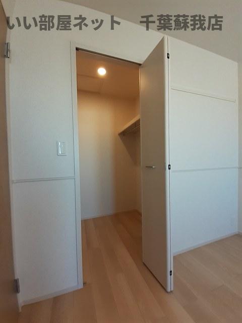 収納　大きなスペースがあり、収納には困りません