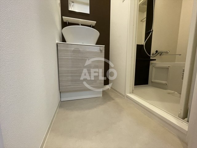 洗面設備　エスリード京橋グレイス　洗面脱衣所