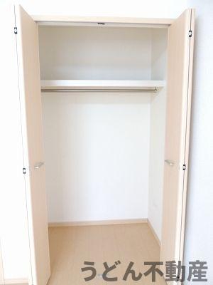 収納　うどん県のお部屋探しはうどん不動産へ うどんちゃんとLINE