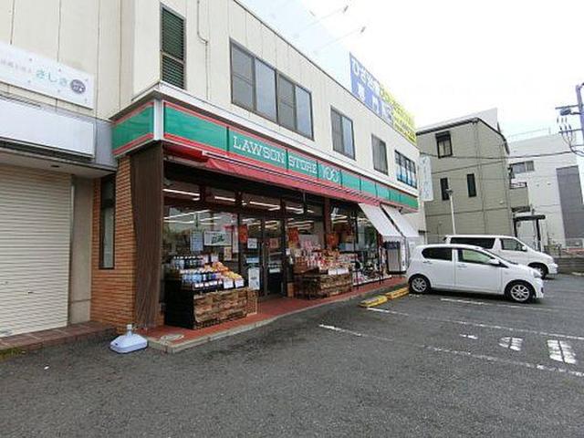 コンビニ　ローソンストア100岸和田岸城町店（コンビニ）まで570m