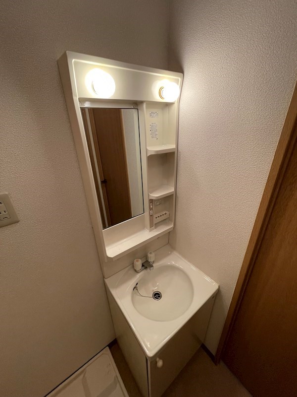 洗面設備　※別のお部屋の写真です