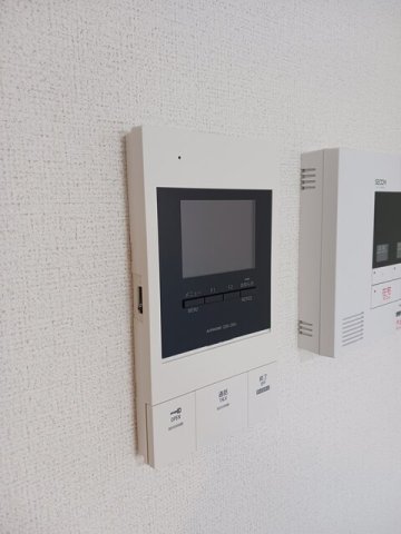 セキュリティ　モニター付きインターホンです