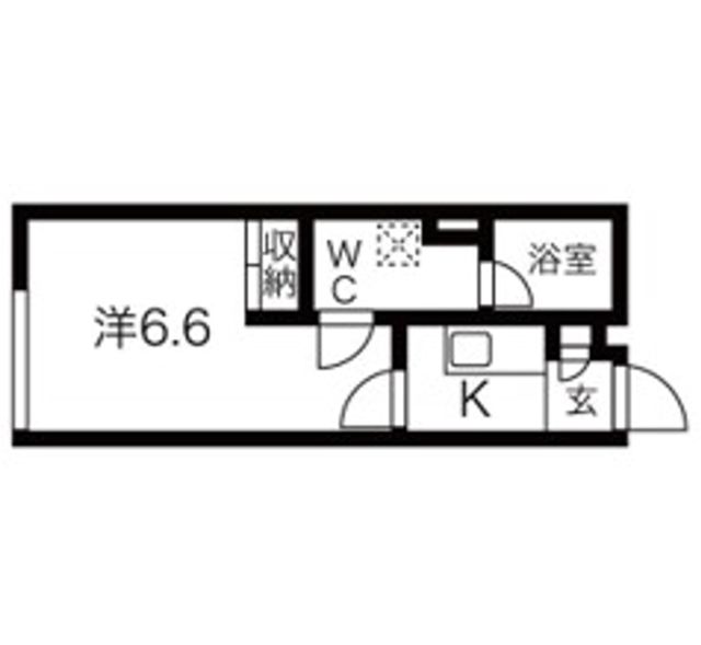 その他　使い勝手のいい寝室です