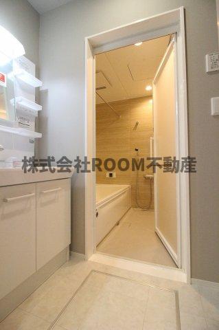 洗面設備　洗面所です