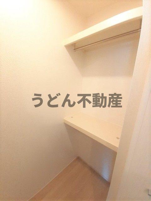 収納　うどん県のお部屋探しはうどん不動産へ うどんちゃんとLINE