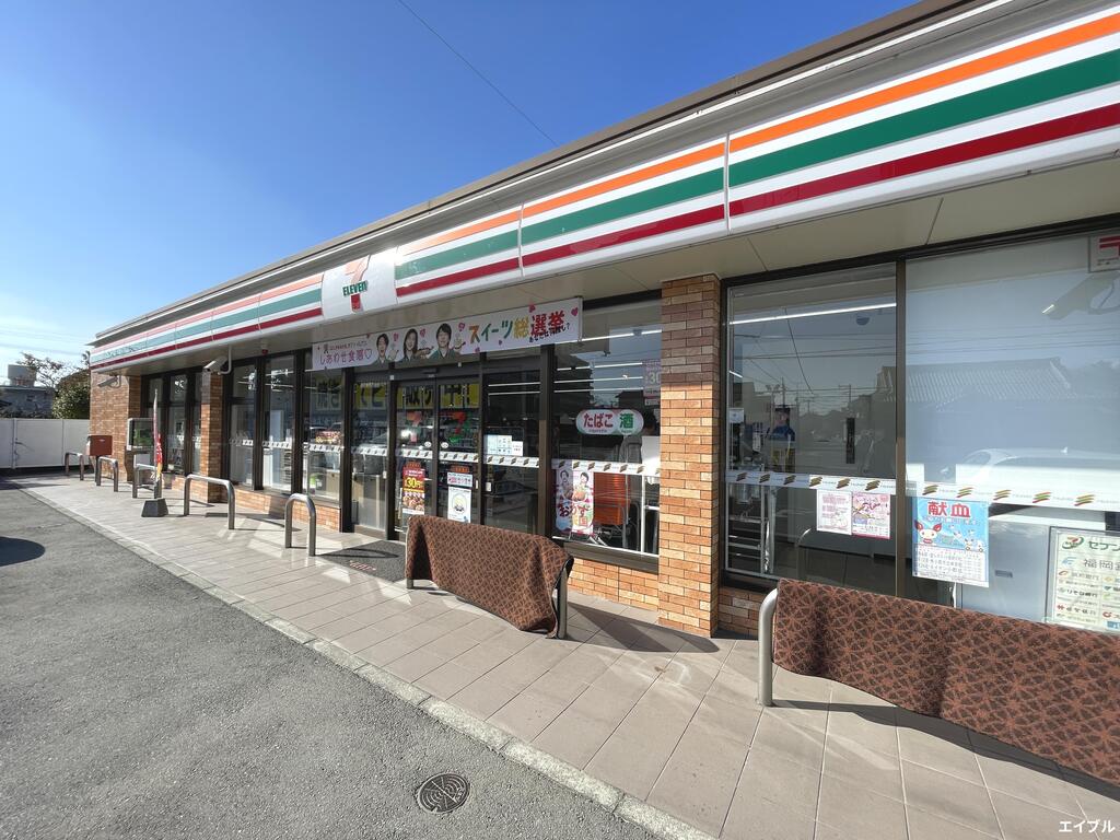 コンビニ　セブンイレブン小郡祗園店（コンビニ）まで575m