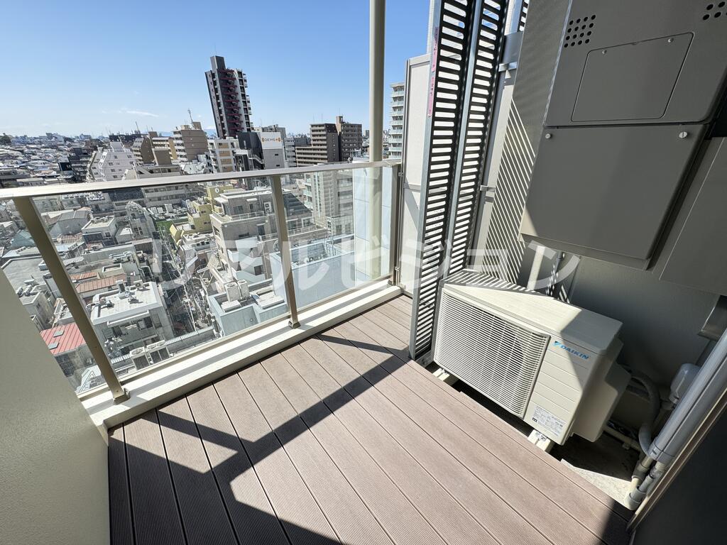 バルコニー　他部屋参考写真です。