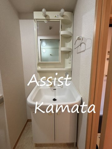 洗面設備　写真は同タイプの別号室です