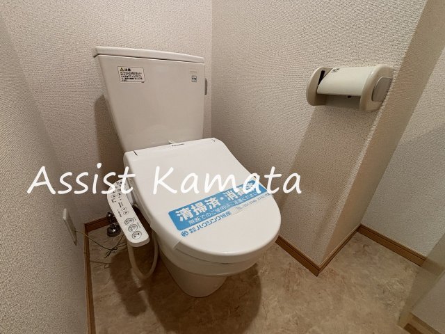 トイレ　写真は同タイプの別号室です