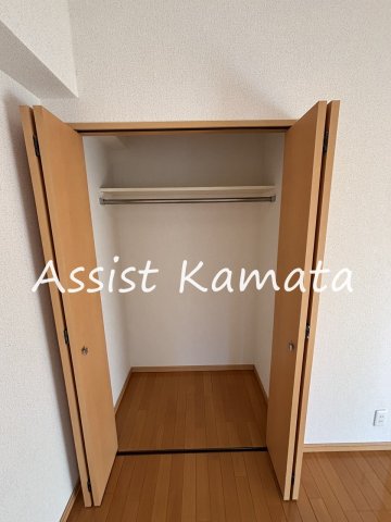 収納　写真は同タイプの別号室です