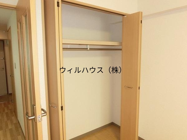 収納　クローゼット！