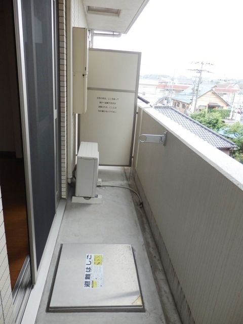 バルコニー　景色