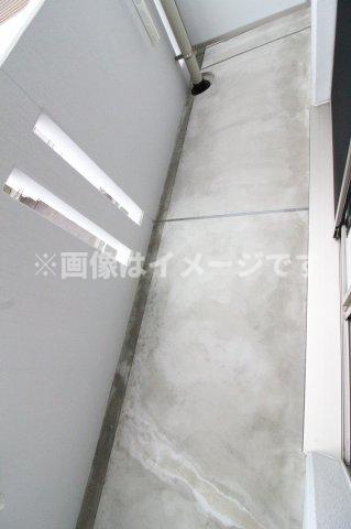 バルコニー　落ち着いた時間を過ごせるバルコニーです