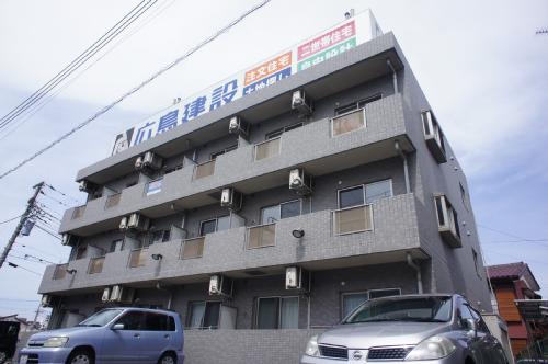 建物外観　タイル張りの外観です
