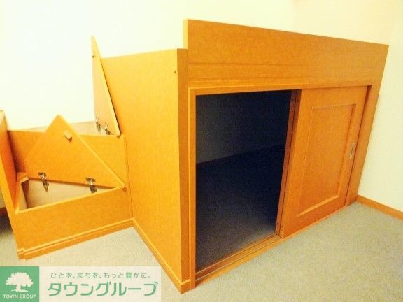 収納　造付けベッドあり、ベッド下収納あり