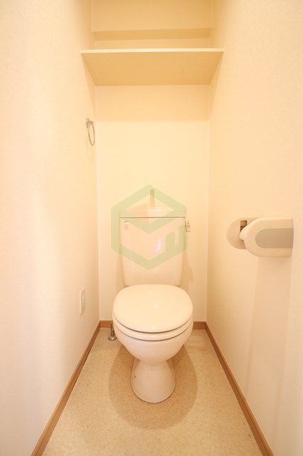 トイレ　ゆったりとした空間のトイレです