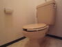 トイレ　トイレ部分。