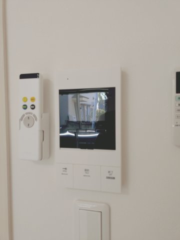 セキュリティ　TV付きインターホンでセキュリティ面も安心です