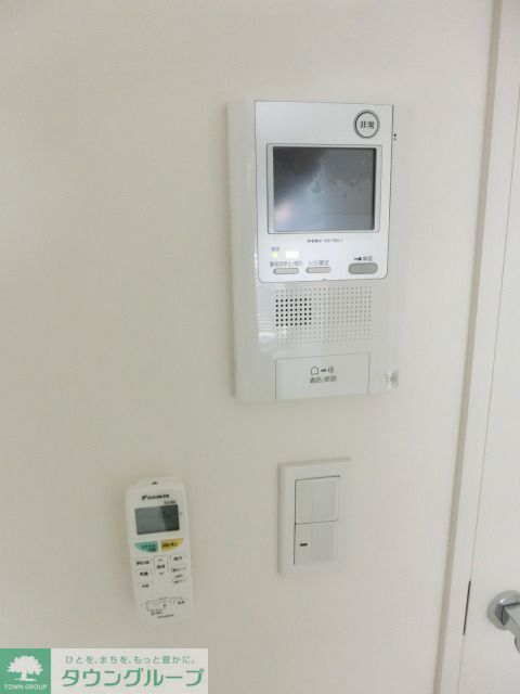 セキュリティ　TVモニターホン付き、来客時にも安心です