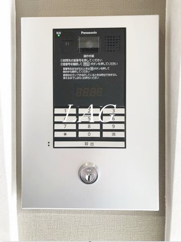 セキュリティ　オートロックです。