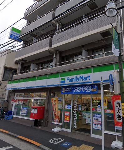 コンビニ　ファミリーマート 西大井四丁目店（コンビニ）まで347m