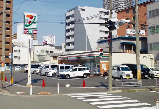 コンビニ　セブンイレブン 大阪川口2丁目店（コンビニ）まで134m