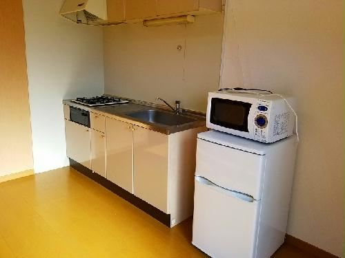 キッチン　部屋によっては家具家電が付いておりません
