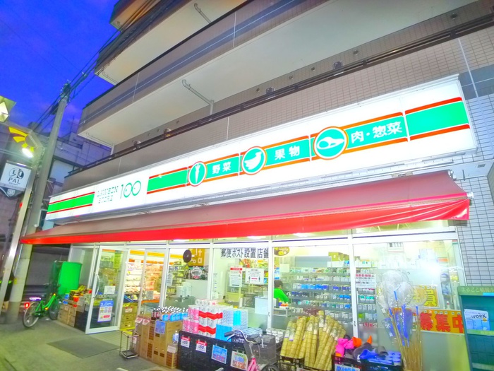 コンビニ　ローソン100（コンビニ）まで477m