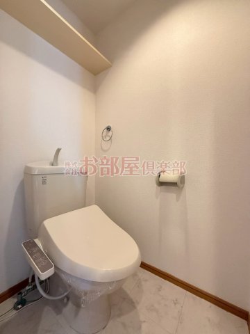 トイレ　ゆったりとした空間のトイレです