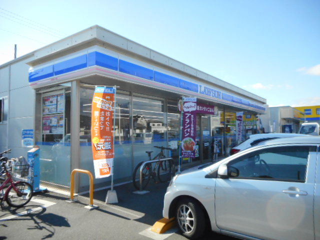コンビニ　ローソン岡山高島新屋敷店（コンビニ）まで256m