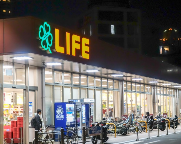 スーパー　ライフ 大淀中店（スーパー）まで154m