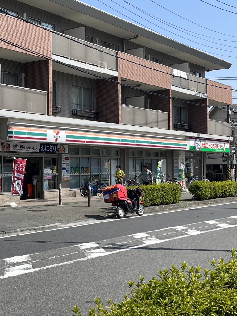 コンビニ　セブンイレブン 川崎山王町1丁目店（コンビニ）まで489m