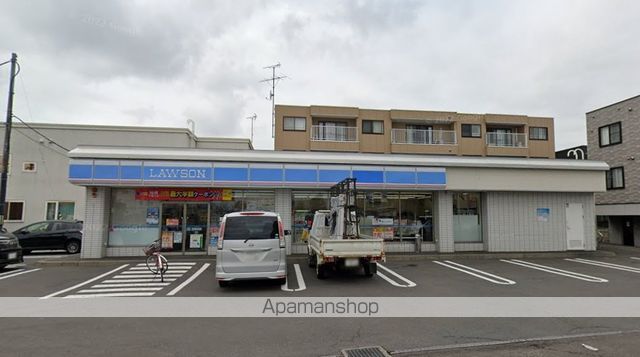 コンビニ　ローソン札幌新琴似１２条店（コンビニ）まで436m