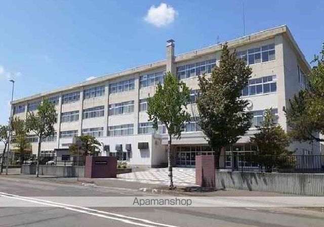 中学校　厚別中学校（中学校）まで1100m