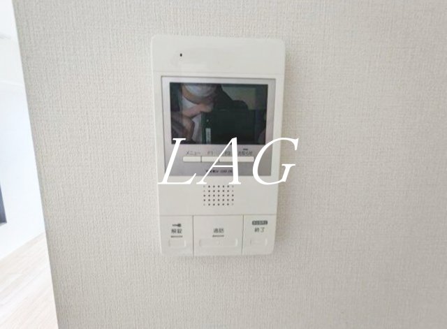 セキュリティ　モニター付きインターホンです。