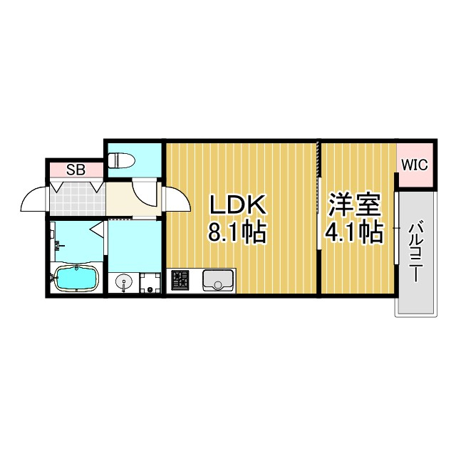 S FLATさくら夙川の間取り写真