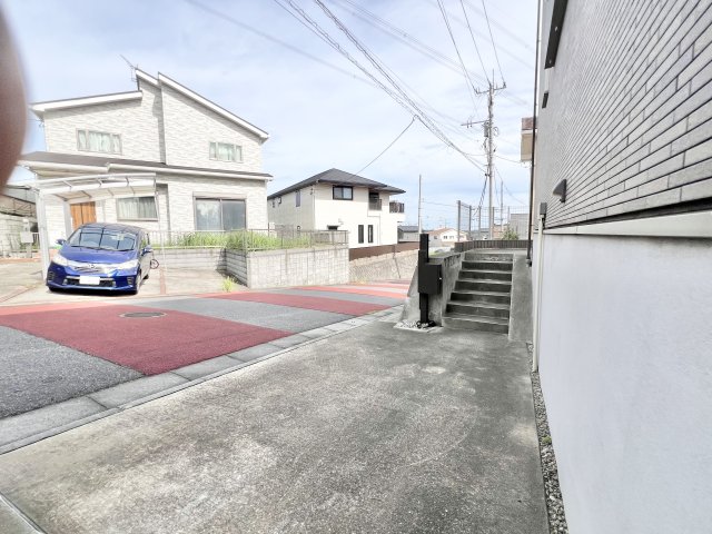 駐車場　車をお持ちの方に嬉しい駐車場付きの物件です