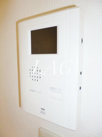 セキュリティ　モニター付インターホンです。