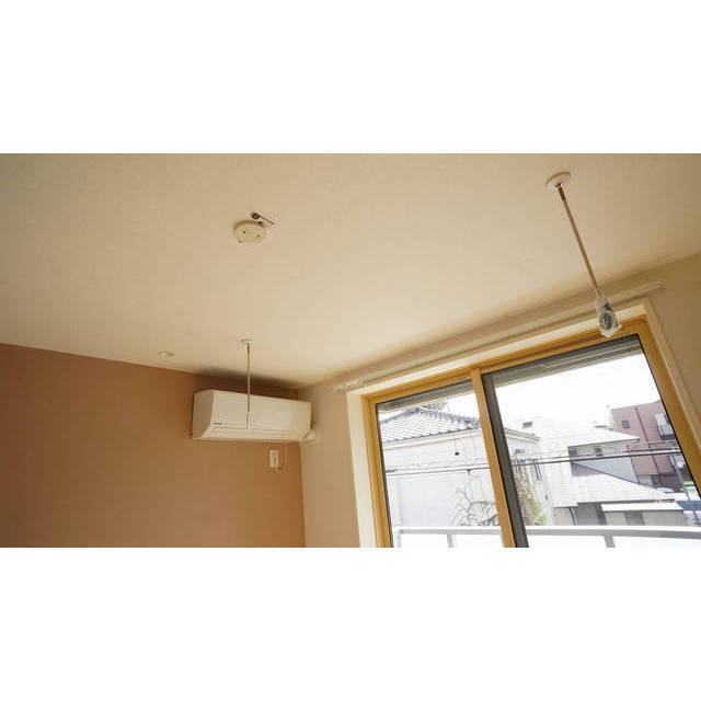 その他設備　室内物干しもあります