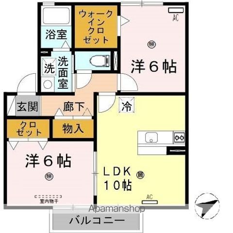 マグノリアコート C棟の間取り写真