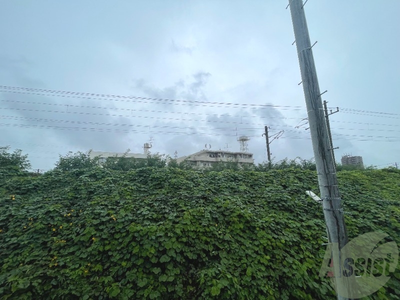 眺望　バルコニーからの景色がこちらになります。