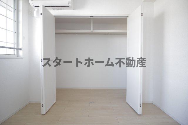 収納　大きなスペースがあり、収納には困りません