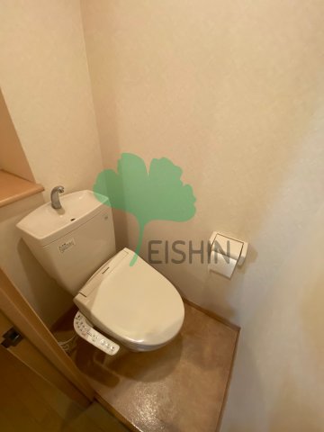 トイレ　清潔感のあるトイレです。