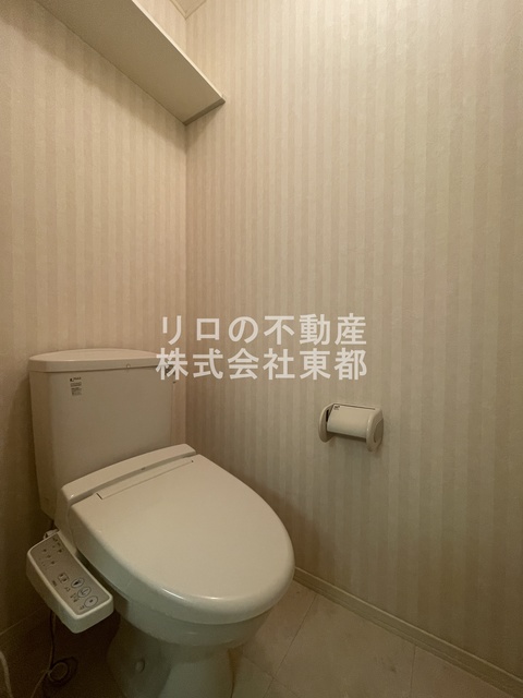 トイレ　洗浄便座付です！