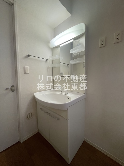 洗面設備　ヘアセットも簡単洗髪洗面化粧台☆