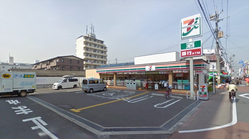 コンビニ　セブンイレブン 大阪加美東4丁目店（コンビニ）まで168m