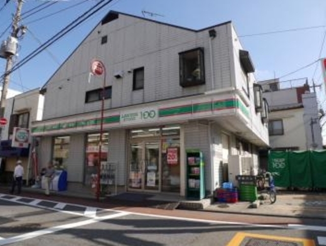 コンビニ　ローソンストア100西大井五丁目店（コンビニ）まで166m