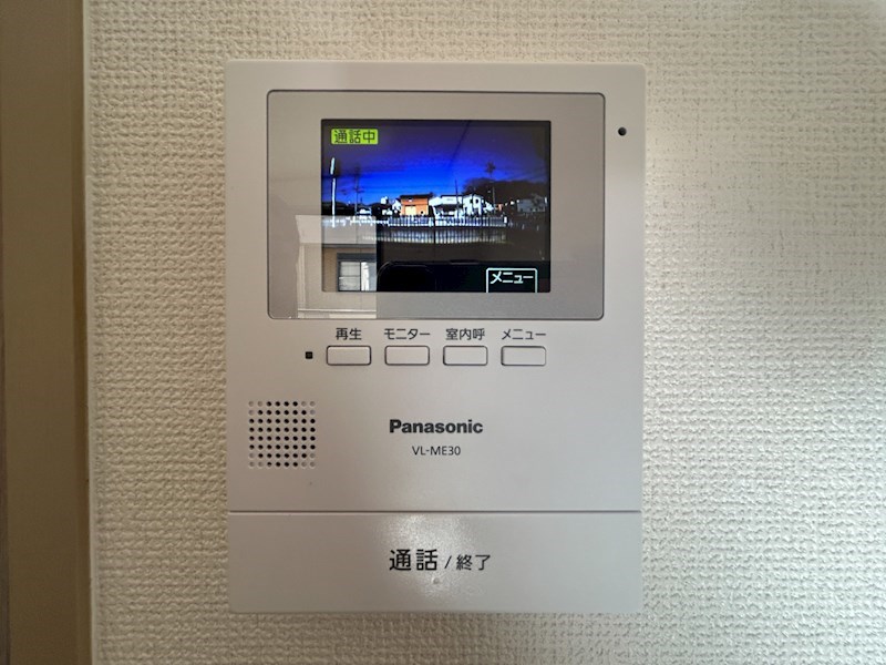 セキュリティ　※同建物の別のお部屋の写真です。